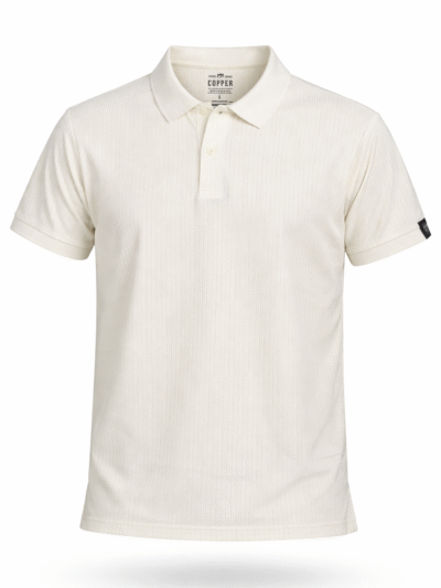 Men’s Textured Polo T-Shirt