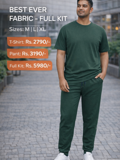 Best Ever Fabric – Men’s Full Kit (T-Shirt & Pant)